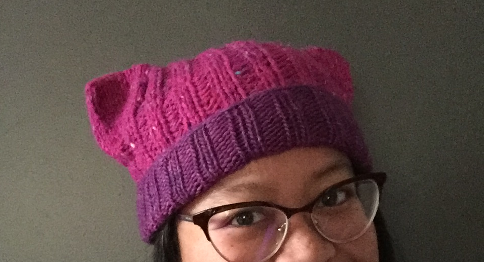 SomeBunnysLove's Pussy Hat Project in The Fibre Co. Yarns