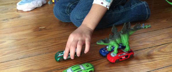 Dinosaurs and Cars